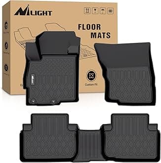 TPE Floor Mats for Mitsubishi Eclipse Cross 2018 2019 2020 2021 2022 2023 2024 2025 All Weather Custom Fit Heavy Duty Floor Liners