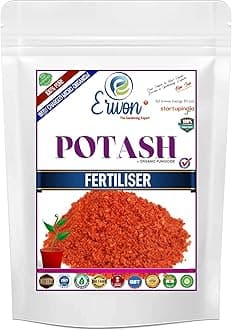 Erwon Potash Fertilizer, Pure, Premium Powerful Fertilizer For Overall Growth Of Plants (900 Gm), Granules