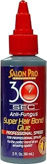 SalonPro 30 Second Bonding Glue, 2 Ounce, Black