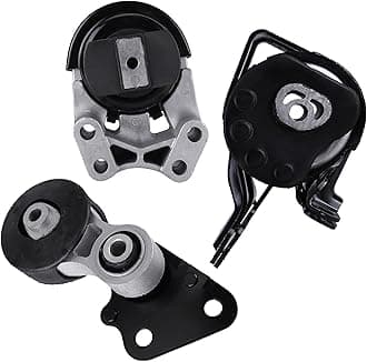 Front and Rear Engine Mount & Transmission Mount Kit Left & Right 3 Pcs Compatible with 07-14 Ford Edge 3.5L / 07-10 Lincoln MKX 3.5L, A5342 A5431 A5605