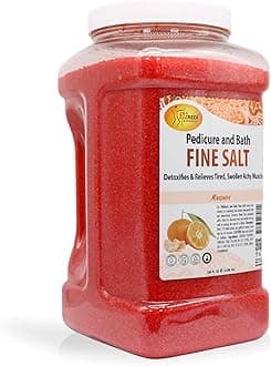 SPA REDIPedi Bath Fine Salt, Mandarin, 1 Gallon