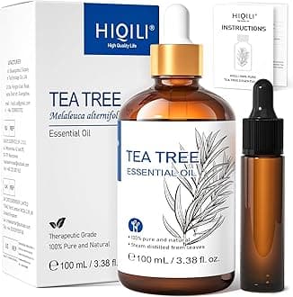 Tea Tree Oil 100ml for Nail Fungus, Acne, Skin & Hair Care, Aromatherapy, Diffuser