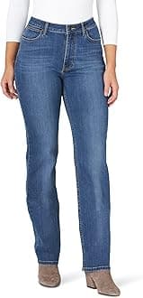 Wrangler Women's High Rise True Straight Fit Jean