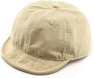 Women's Vintage Short Brim Baseball-Cap Adjustable Unstructured Soft Cotton Plain Dad-Hat for Men Women