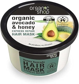 Organic Shop Hair Mask Express Repair Avocado and Honey 250ml