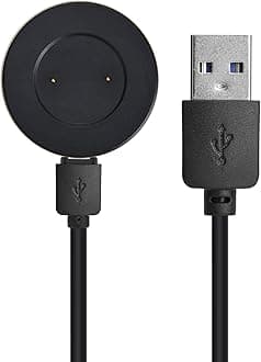 Compatible With Huawei Watch Gt/Honor Magic Charger, Charging Cable Cradle For Huawei Gt/Magic Smartwatch(Black)