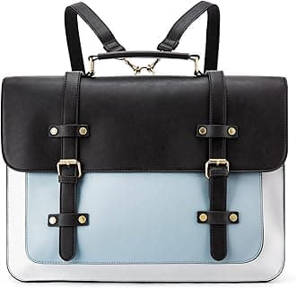 Laptop Bag for Women Vegan Leather Messenger Bag Fashion Briefcase Computer Satchel Bag