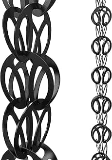 Modern Loop Rain Chain