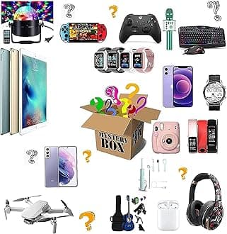 WJREGG Waglosmystery_Electronic_Box for Sale Computers Game Consoles Cell Phones You,e874,Black