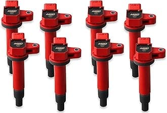 MSD 82218 Ignition Coils Blaster Series, Red, 8-pack