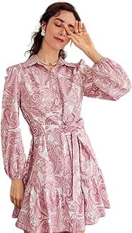 DHRUVI TRENDZWomens Slub Rayon Women Western Dresses Regular Fit Dress