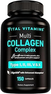 Grass Fed Enhanced Multi Collagen Pills (150 Capsules 3300mg)