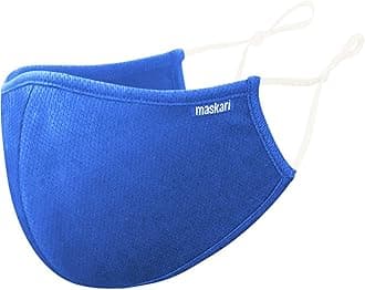 Reusable 3 Layer Face Mask | HeiQ Viroblock | Breathable & Sporty | Sizes for Men, Women, Teens & Kids | With & Without Adjustable Ear Loops
