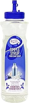 Master of Mixes Cocktail Essentials Simple Syrup, 375 ML Bottle (12.7 Fl Oz)