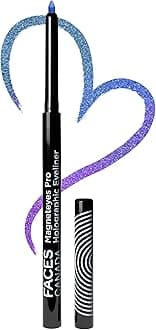 FACES CANADA Magneteyes Pro Holographic Eyeliner - Purple Rain 03, 0.25g | Multichrome/Duochrome Eyeliner | Metallic & Shimmer Finish | Longlasting | Waterproof & Smudgeproof