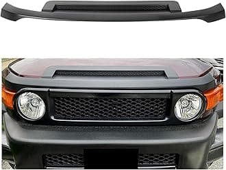 Black Hood Molding Trim Compatible with 2007-2011 Toyota FJ Cruiser Replacement for TO1235102 7618035031C0
