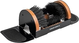 Cobbler's Choice Co. Finest Quality Boot Scraper - Outdoor Shoe Scrubber Cleaner Brush - Weather Industrial - Heavy Duty