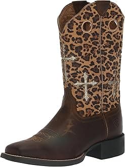 ARIAT womens Round Up Crossroads Western BootWestern Boot