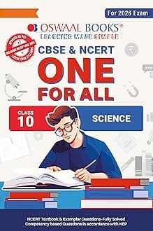 Oswaal CBSE & NCERT One for All Class 10 Science (For 2026 Exam)