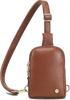 INICAT Small Sling Bag for Women Everyday & Travel Crossbody Bags Lightweight Cross Body Purses Vegan Leather