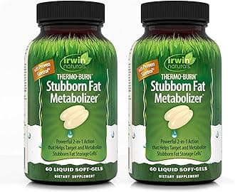 Thermo-Burn Stubborn Fat Metabolizer - 75 Liquid Soft-Gels - 2 Pack