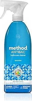 Antibacterial Bathroom Cleaner, Spearmint, Removes Mold + Mildew stains, 28 Fl Oz