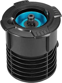 Sprinkler System Water Plug with 3/4 inch external thread: Water intake of the pipeline system, integrated stop valve, removable dirt filter, underground installation (08266-20)