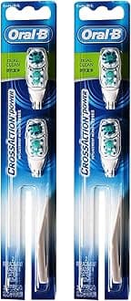 CrossAction Power Toothbrush Replacement Head (Soft) (Pack of 2)