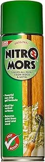 Nitromors Original Aerosol Paint Stripper, Varnish & Lacquer Remover, for Wood, Metal & Concrete, 500 ml
