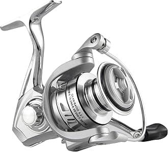 Spinning Reel 8000/9000/10000/12000/14000,17+1BB Metal/Graphite Frame Surf Fishing Reels,4.8:1 Gear Ratio 55lbs Drag Medium/Heavy Long Casting Inshore Offshore Saltwater Monster Fish.