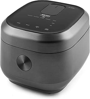 AROMA® Professional 6-Cups (UnCooked) / 3Qt. 360° Induction Rice Cooker & Multicooker (ARC-7606GR)