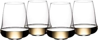Riedel Stemless Wings Riesling/Champagne Glass, Set of 4
