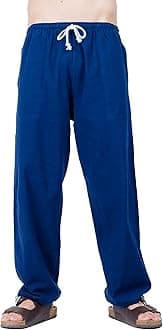Baggy Sweatpants Men Cotton, Drawstring Lounge Pants, Relaxed Fit, Ideal for Comfort