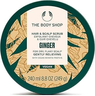 Ginger Hair & Scalp Scrub – Exfoliant for Hair & Scalp – Vegan – 240ml