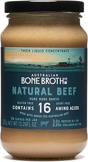 Natural Beef Bone Broth Concentrate – 390g – Made in Australia from Australian Beef Bones