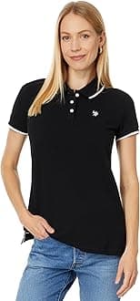 U.S. Polo Assn. Women's Classic Stretch Pique Polo Shirt