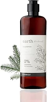 Kimirica Earth Balsam and Frankincense Shampoo made with Naturally Derived Extracts for All Hair Types, 100% Vegan, Paraben and SLS Free for Men and Women (290ml|Pack of 1)
