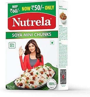 Nutrela, Soya Mini Chunks, 200 Grams(gm)
