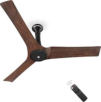 Aris 1200mm BLDC Ceiling Fan with IoT & Remote Control | Smart Fan with Noiseless Operation | (Dark Teakwood)