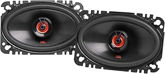 JBL Club 6422F - 4 X 6", Two-way Component Speaker System (No Grill), Black