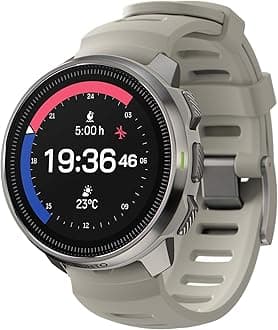 SUUNTO Ocean Dive Computer, GPS Multisport Watch for Training, Underwater Route Tracking & Wireless Tank Pressure Monitor, AMOLED Touchscreen, Dualband GNSS, Offline Map, 26D Battery Life, Sand