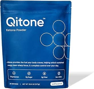 Pro Ketone Powder, Rapid Ketones for IQ Boost & Reducing Brain Fog, Keto Support, Post Workout Recovery, 0 Sugar, 0 Sodium, Unflavored, 30 SVG