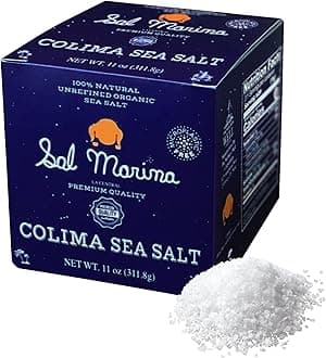 SAL MARINA | Unrefined Colima Sea Salt 11oz | Kosher Salt 100% Natural - Vegan Gluten Free Organic Table Salt Seasoning Food