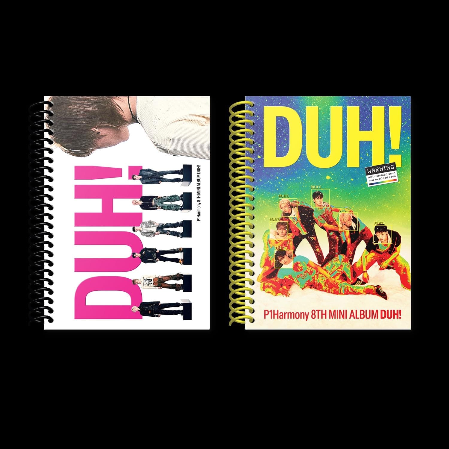 P1Harmony - 8th Mini Album Duh! CD (Random ver.)