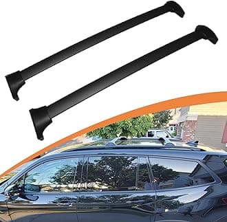 Roof Rack Cross Bars Compatible for Honda Pilot 2016-2022 with Side Rails, Aluminum Crossbar Luggage Rack Carrier for Rooftop Cargo Carrier Bag Kayak Canoe Bike Snowboard Skiboard