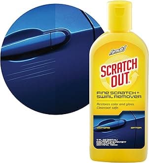 Formula 1 Scratch Out Car Scratch Remover and Paint Restorer - 7oz Car Paint Scratch Repair Liquid for Fine Scratches, Swirls, Haze, Minor Paint Marks, and Water Spotting Removal