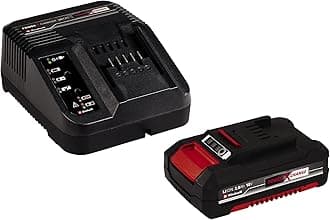 Original Einhell Starter Kit Battery and Charger Power X-Change (Lithium Ion, 18 V, 2.0 Ah battery and fastcharger, compatible with all Power X-Change products)