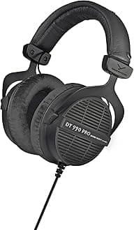 beyerdynamic (ベイヤーダイナミック) DT 990 PRO ヘッドホン 250オーム 限定版 ブラック ストレートケーブル