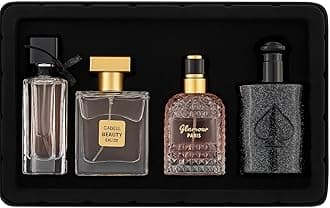 Flower Stories Women's Perfume Set: 4 floral and fruity fragrances in a gift box, 105ml total (3.5oz). Perfect for gifting or personal use, elegant and timeless scents for any occasions