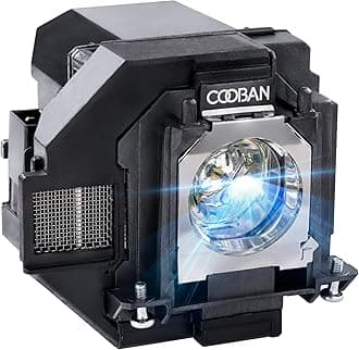 COOBAN ELPLP96 /V13H010L96 Replacement Projector Lamp Bulb with Housing for Epson VS250 VS355 VS350 EX5260 EH-TW650 EB-S41 Powerlite Home Cinema 2150 /Powerlite Home Cinema 1060 2100 660 760 760HD